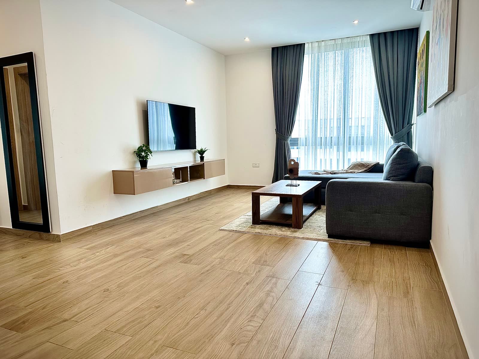 Living and dining space